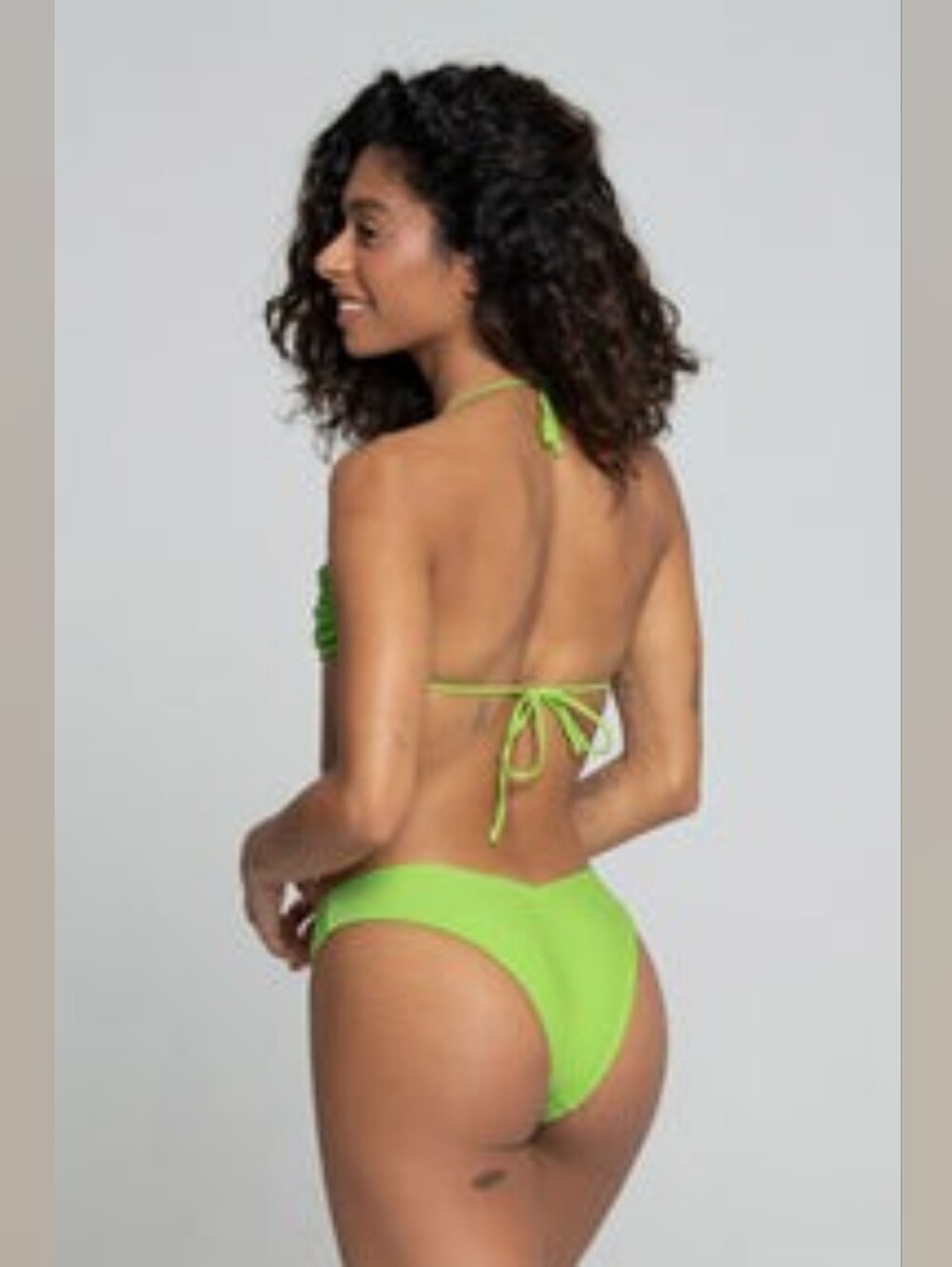 Lime Green Bikini Bottoms